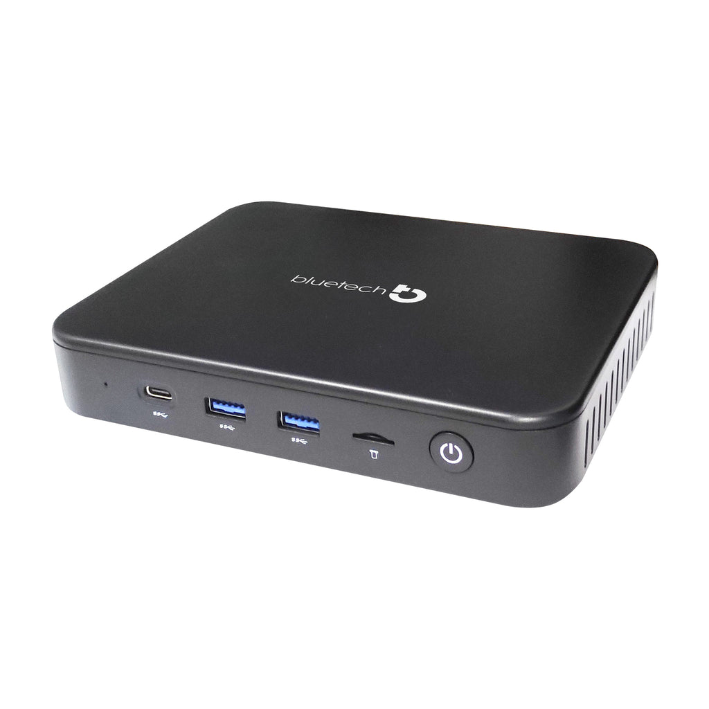 Mini PC Blue LV Plus 4120, Intel Quad Core, 8GB LPDDR4, SSD 120GB, Wifi Dual Band AC, 1x VGA, 1x HDMI, 1x RJ-45 LAN